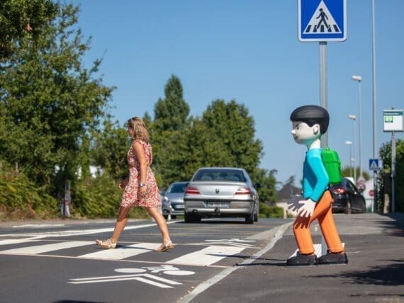 Sagoma a forma di bambino SIGNAKID