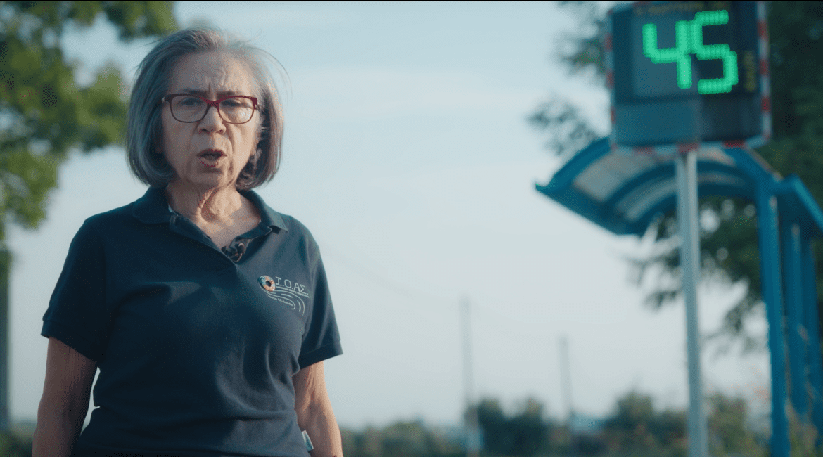 Rivelatore di velocità installati in Grecia dal nostro partner SHMA